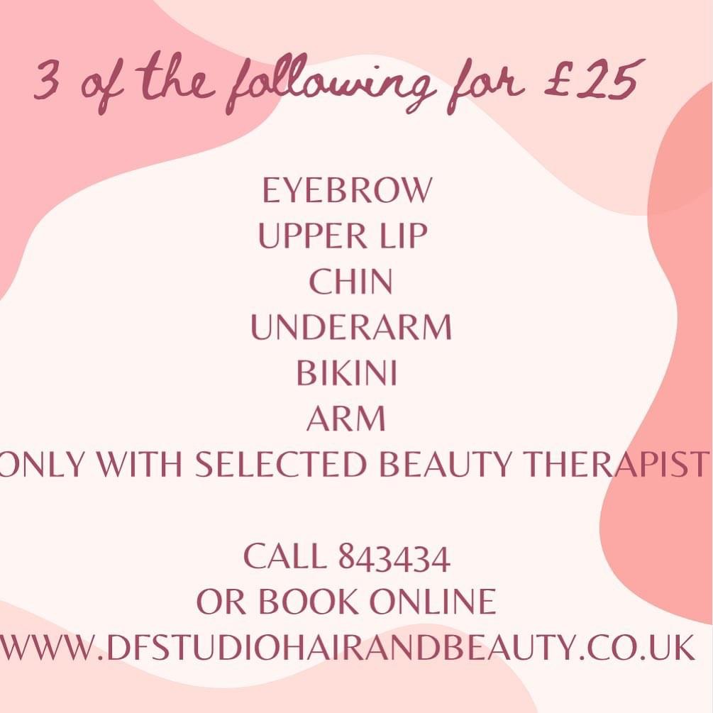 3 for £25 in Beauty