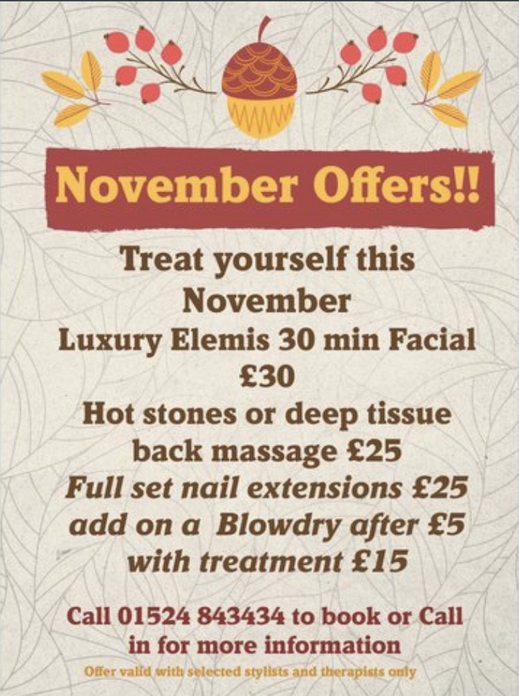 November offers